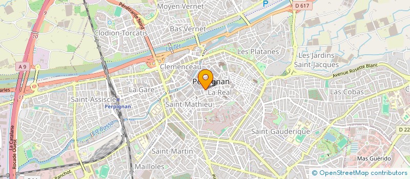 localisation de l'entreprise MONSIEUR NADIR HAROUN  PERPIGNAN