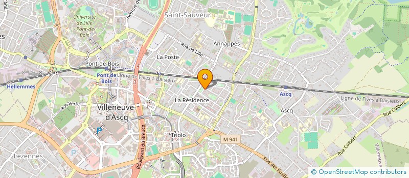 localisation de l'entreprise MONSIEUR NADIR HEDDOU OUSSELLAM à VILLENEUVE-D'ASCQ
