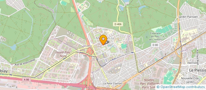 localisation de l'entreprise MONSIEUR NADIR HEMICI  MEUDON