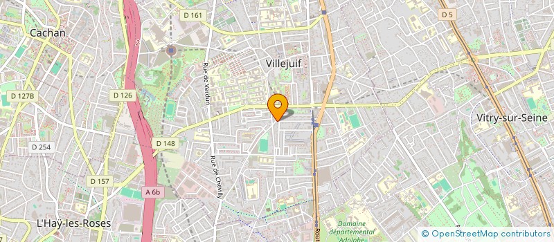 localisation de l'entreprise MONSIEUR NADIR HENADCI à VILLEJUIF