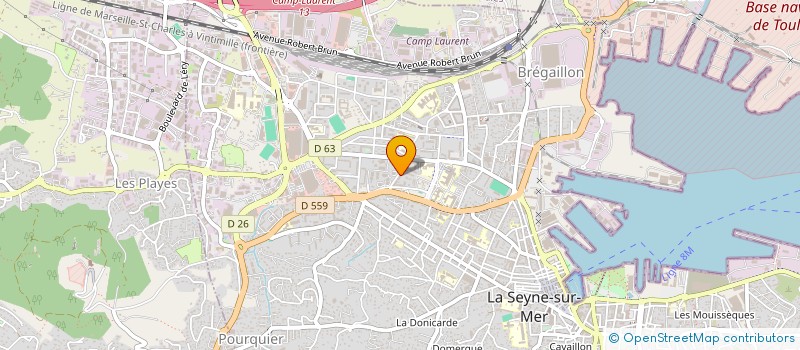 localisation de l'entreprise MONSIEUR NADIR JELIL à LA SEYNE-SUR-MER