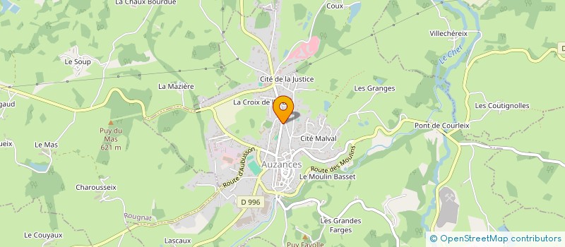 localisation de l'entreprise MONSIEUR NADIR KACED à AUZANCES