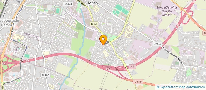 localisation de l'entreprise MONSIEUR NADIR KAOUANE  MARLY