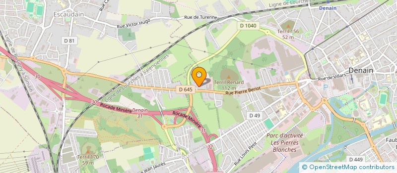 localisation de l'entreprise MONSIEUR NADIR KHELFA  DENAIN