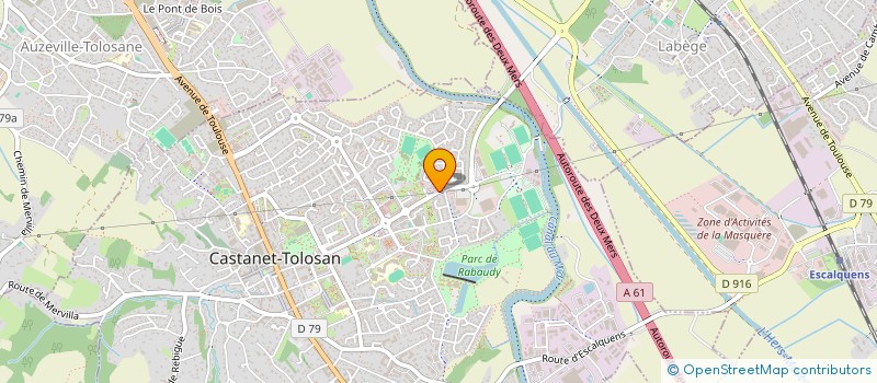 localisation de l'entreprise MONSIEUR NADIR LACHEHEB à CASTANET-TOLOSAN