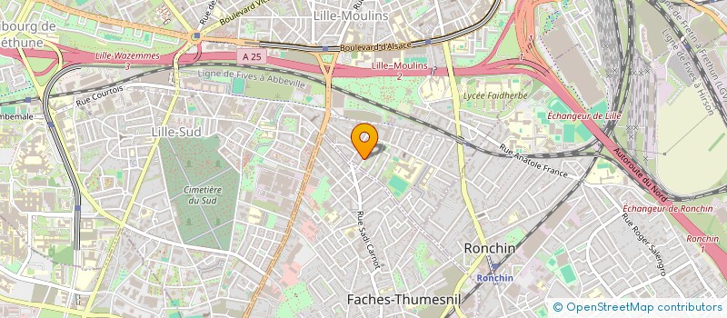 localisation de l'entreprise MONSIEUR NADIR LAID à LILLE