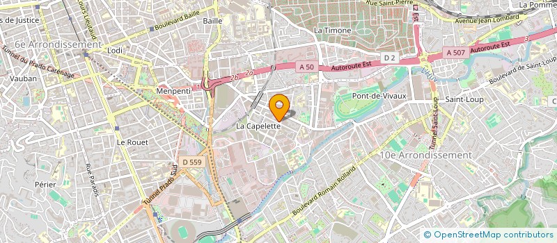 localisation de l'entreprise MONSIEUR NADIR LARBI HAMMADI à MARSEILLE