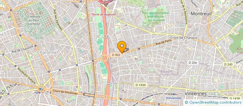 localisation de l'entreprise MONSIEUR NADIR LOUNIS à MONTREUIL