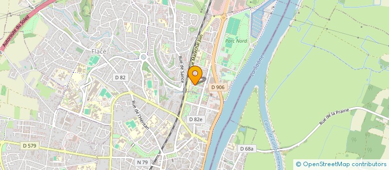 localisation de l'entreprise MONSIEUR NADIR LOUZANI  MACON