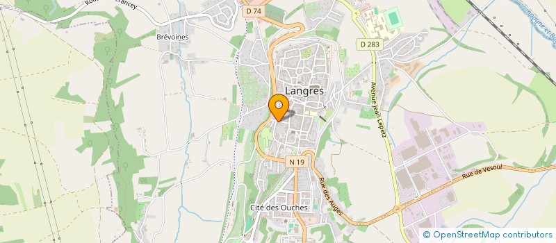 localisation de l'entreprise MONSIEUR NADIR MAMACHE à LANGRES