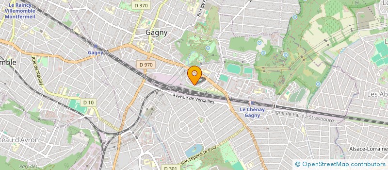 localisation de l'entreprise MONSIEUR NADIR MANSOUR  BONDY