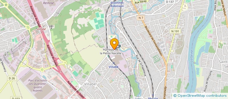 localisation de l'entreprise MONSIEUR NADIR MCHAREK à CORBEIL-ESSONNES