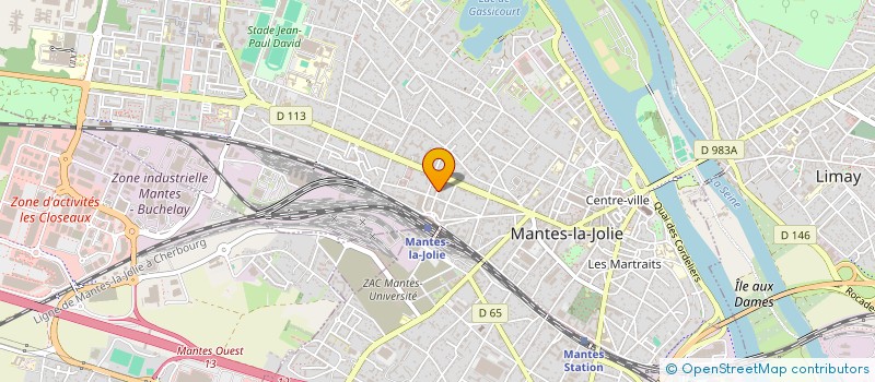 localisation de l'entreprise MONSIEUR NADIR MEROUANE  MANTES-LA-JOLIE