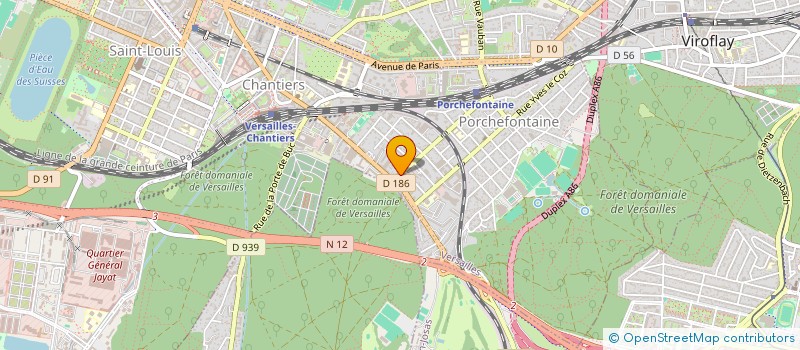 localisation de l'entreprise MONSIEUR NADIR MESLI à VERSAILLES