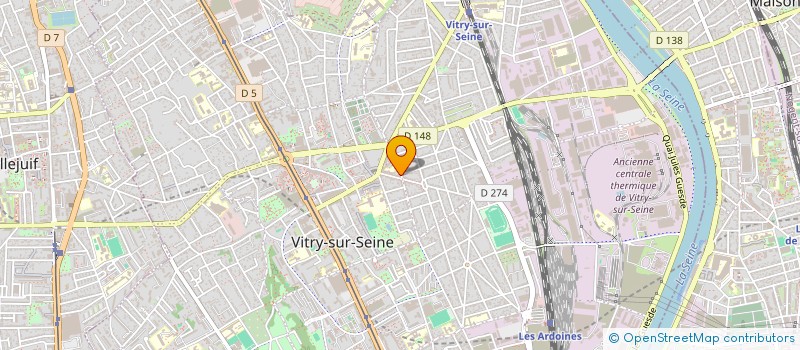 localisation de l'entreprise MONSIEUR NADIR MESLOUB  VITRY-SUR-SEINE