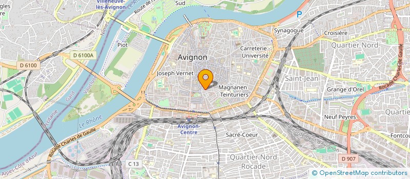 localisation de l'entreprise MONSIEUR NADIR MILOUD  AVIGNON