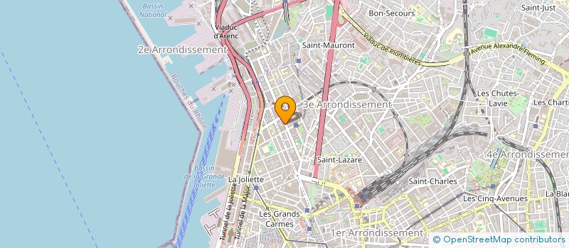 localisation de l'entreprise MONSIEUR NADIR NEGAB à MARSEILLE