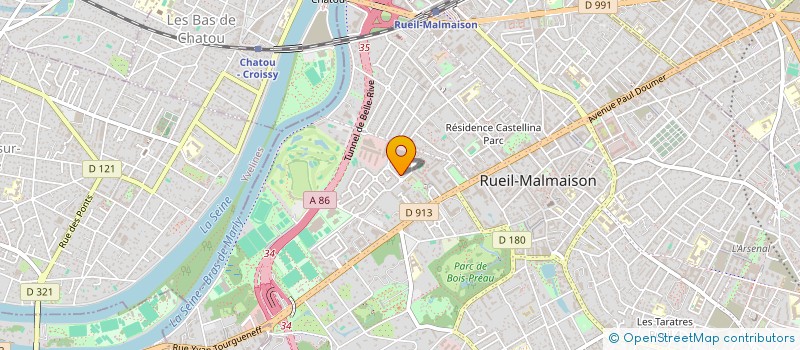 localisation de l'entreprise MONSIEUR NADIR NEKKAR à RUEIL-MALMAISON