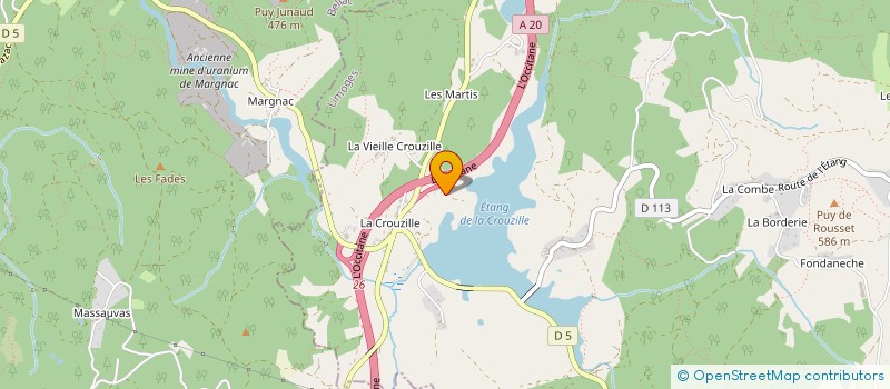 localisation de l'entreprise MONSIEUR NADIR OUAMARA  SAINT-SYLVESTRE