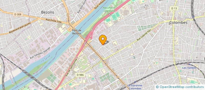 localisation de l'entreprise MONSIEUR NADIR OUDAOUD à COLOMBES