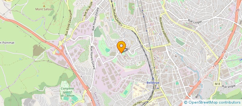 localisation de l'entreprise MONSIEUR NADIR OULTACHE  SAINT-ETIENNE