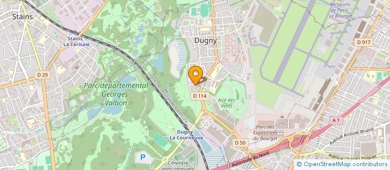 localisation de l'entreprise MONSIEUR NADIR REBBAH à DUGNY