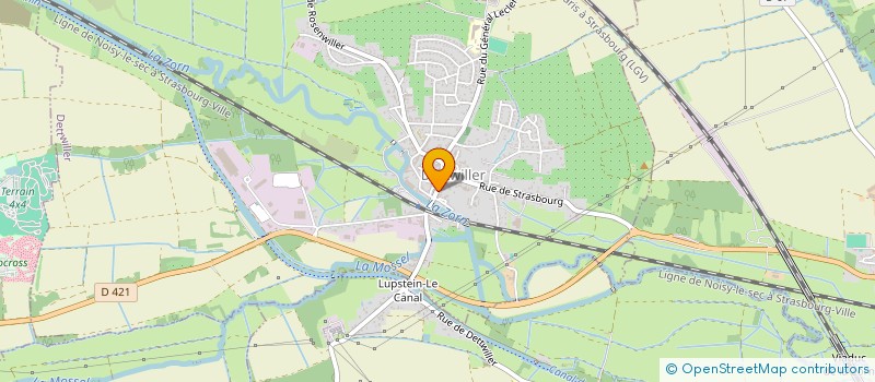 localisation de l'entreprise MONSIEUR NADIR SADI  DETTWILLER