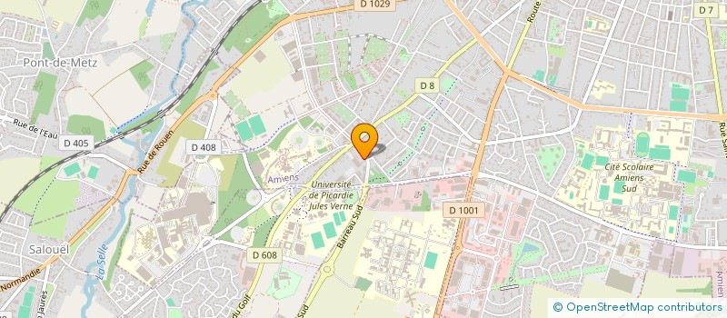 localisation de l'entreprise MONSIEUR NADIR SAMADI à AMIENS
