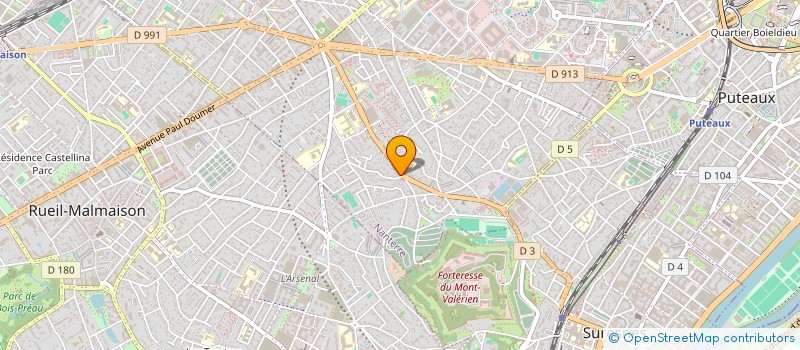 localisation de l'entreprise MONSIEUR NADIR SAMSOUDINE à NANTERRE
