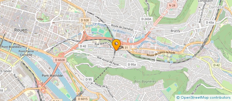 localisation de l'entreprise MONSIEUR NADIR SAOUDI à ROUEN