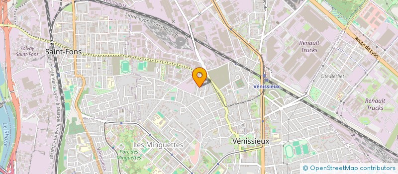 localisation de l'entreprise MONSIEUR NADIR SAYAD  VENISSIEUX