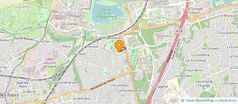 localisation de l'entreprise MONSIEUR NADIR SEGUENI  TOURS