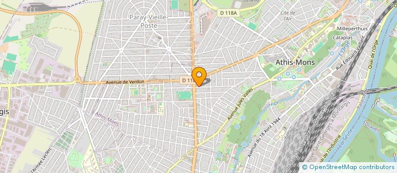 localisation de l'entreprise MONSIEUR NADIR SEMLALI à ATHIS-MONS
