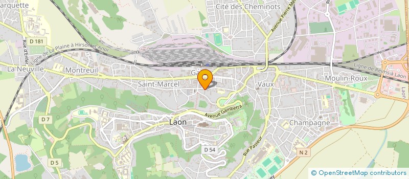 localisation de l'entreprise MONSIEUR NADIR SINZAI à LAON