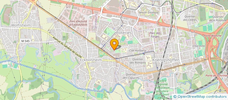 localisation de l'entreprise MONSIEUR NADIR SOYSAL  STRASBOURG