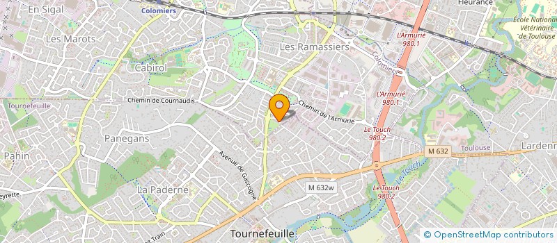 localisation de l'entreprise MONSIEUR NADIR TAIB à COLOMIERS
