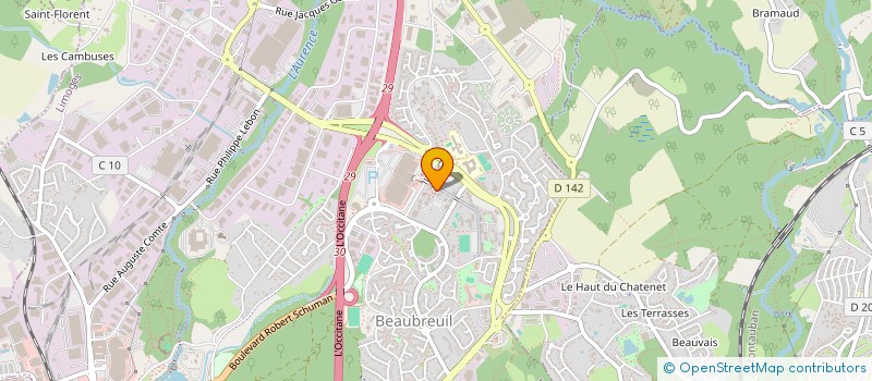 localisation de l'entreprise MONSIEUR NADIR TAYEB BEY à LIMOGES
