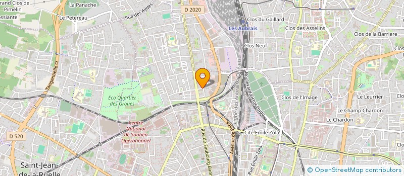 localisation de l'entreprise MONSIEUR NADIR YROUIBET à ORLEANS