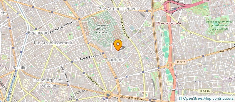 localisation de l'entreprise MONSIEUR NADIR ZAIDI  PARIS