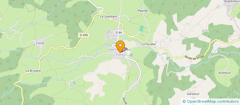 localisation de l'entreprise MONSIEUR NADIR ZENNIA  GREZIEUX-LE-FROMENTAL