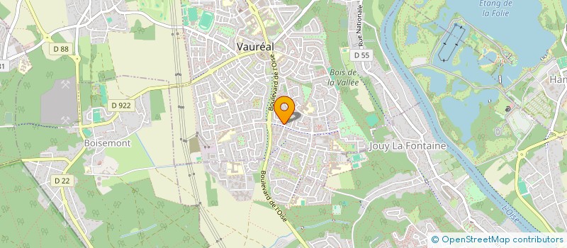 localisation de l'entreprise MONSIEUR NADIR ZOUAOUI RABAH à VAUREAL