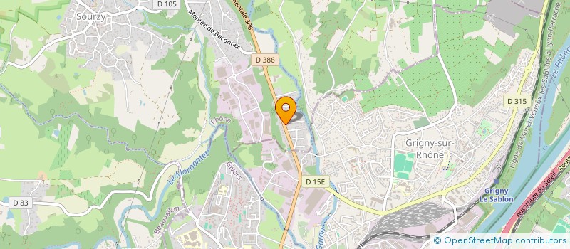 localisation de l'entreprise MONSIEUR NADJEDE HARZOUZ  MONTAGNY