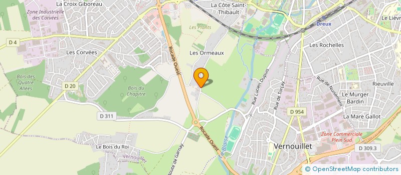 localisation de l'entreprise MONSIEUR NADJEM BERREGHIOUA à VERNOUILLET