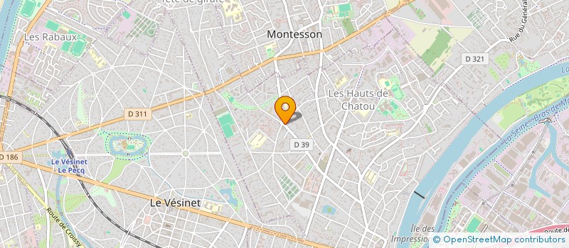 localisation de l'entreprise MONSIEUR NADJEM EDDINE BOUMELIT  CHATOU