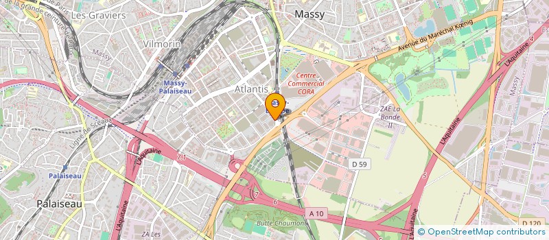 localisation de l'entreprise MONSIEUR NADJEM HADJER à MASSY