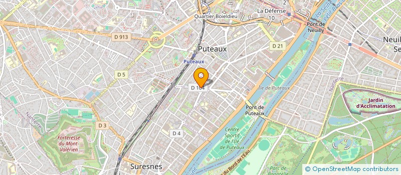 localisation de l'entreprise MONSIEUR NADJI BOUCHACHIA  PUTEAUX