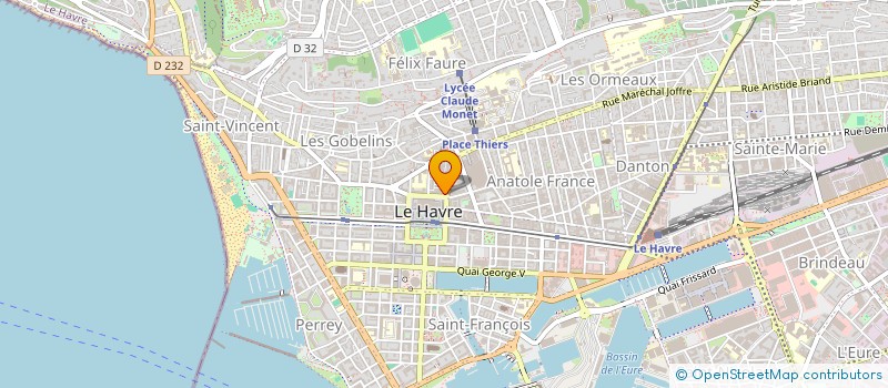 localisation de l'entreprise MONSIEUR NADJI BOUCHACHIA  LE HAVRE