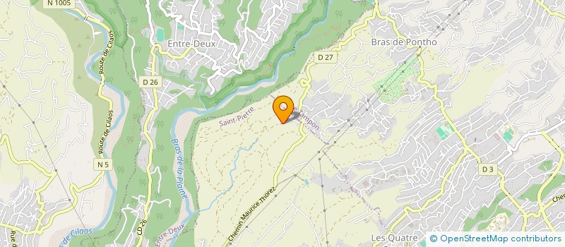 localisation de l'entreprise MONSIEUR NADJI CHAPUT  SAINT-PIERRE