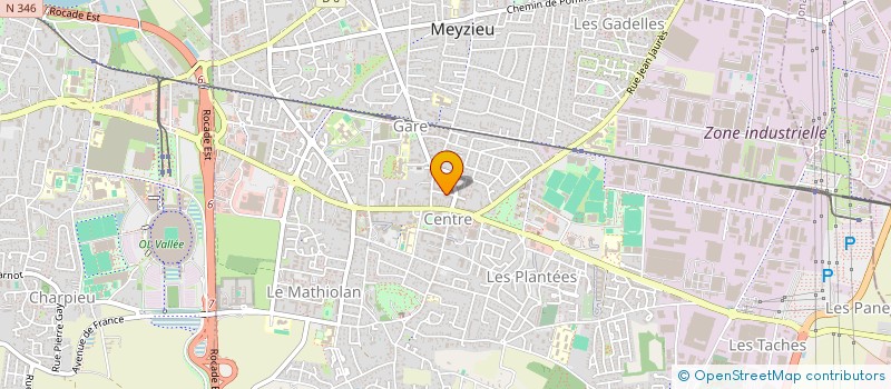 localisation de l'entreprise MONSIEUR NADJIB ABAD  MEYZIEU