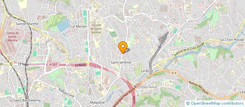 localisation de l'entreprise MONSIEUR NADJIB ADESS  MARSEILLE